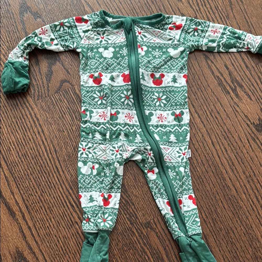 Little Sleepies Mickey Xmas PJ